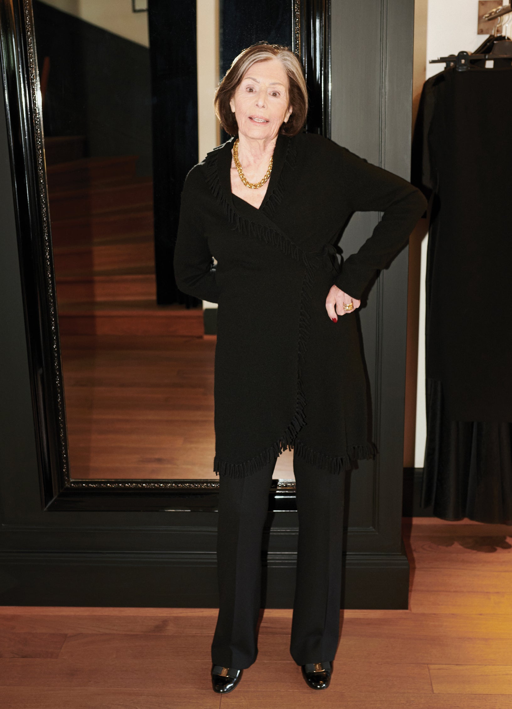 SCHOENBACH Fringe-trimmed cashmere cardigan