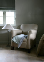 Hamptons chair by SCHOENBACH. Shown in a home setting on Sylt