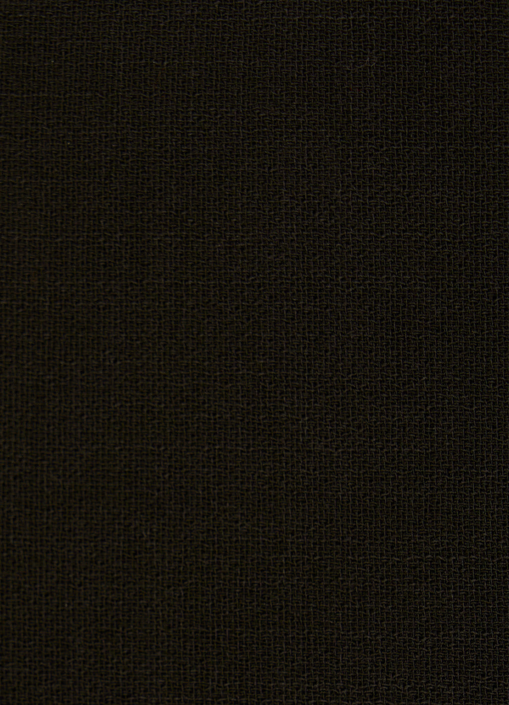 Close-up of black wool fabric texture