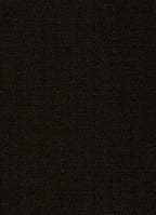 Close-up of black wool fabric texture